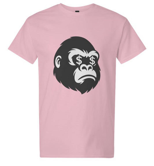 Pink Gorilla Face Tee (Pre-Order)